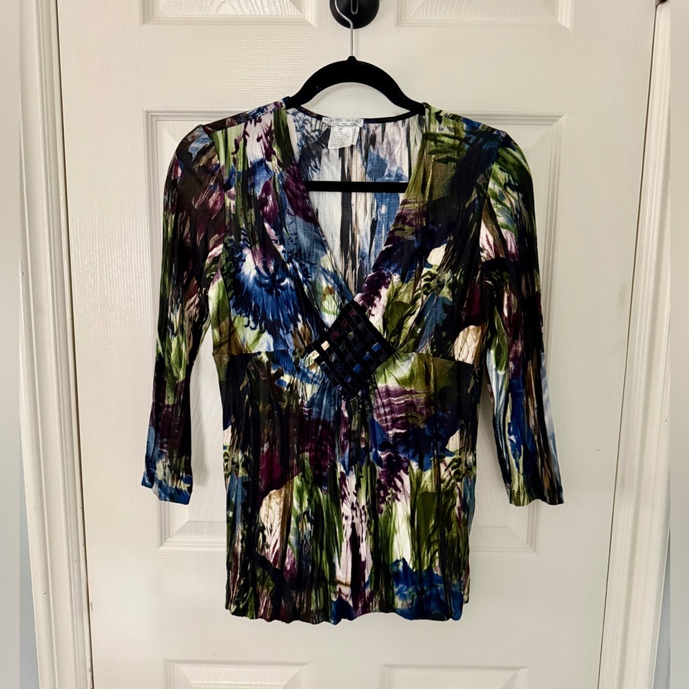Gorgeous Albert Makali Women's Top Size M